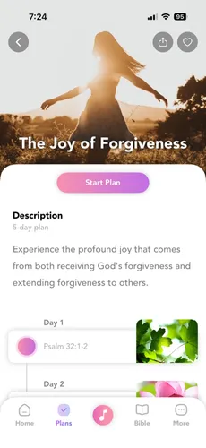 Study plan detail for The Joy of Forgiveness